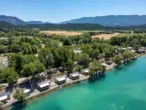 Lake 5 012 Camping Drome Lac Bleu Ciela Village Drone