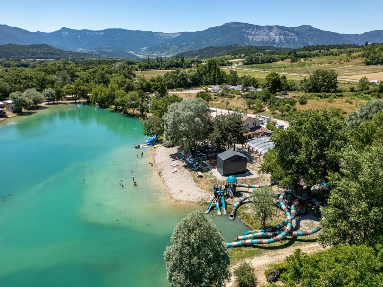 *camping Vercors 15 lac camping drome